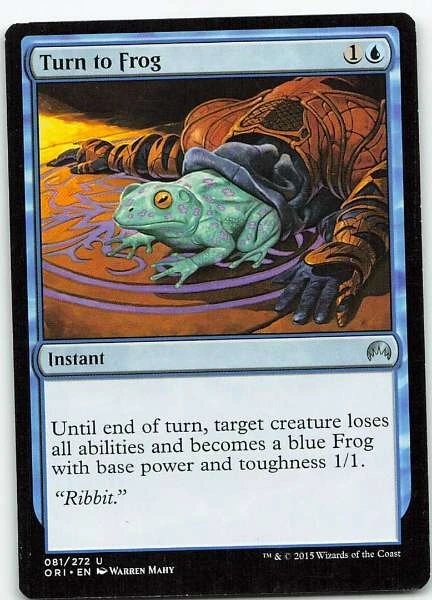 Turn to Frog - Magic Origins #081/272