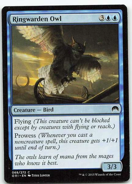 Ringwarden Owl - Magic Origins #068/272