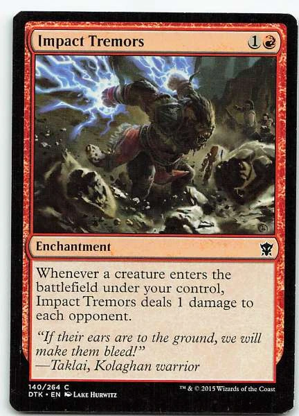 Impact Tremors - Dragons of Tarkir #140/264