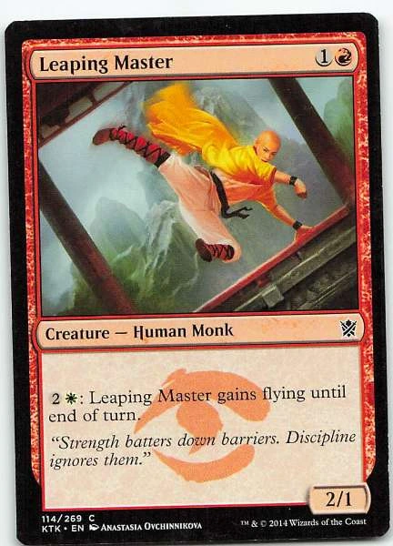 Leaping Master - Khans of Tarkir #114/269