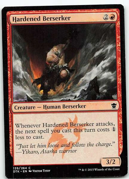 Hardened Berserker - Dragons of Tarkir #139/264