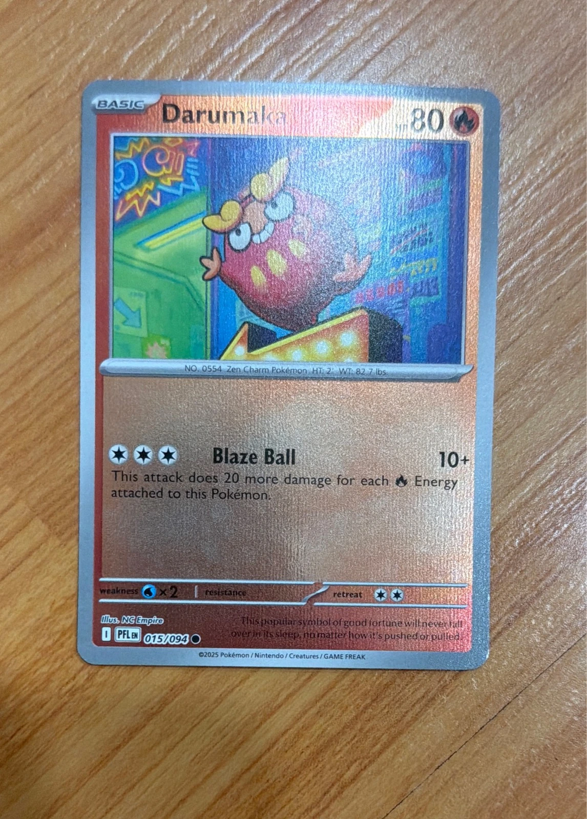 Darumaka - Prismatic Evolutions #015/094