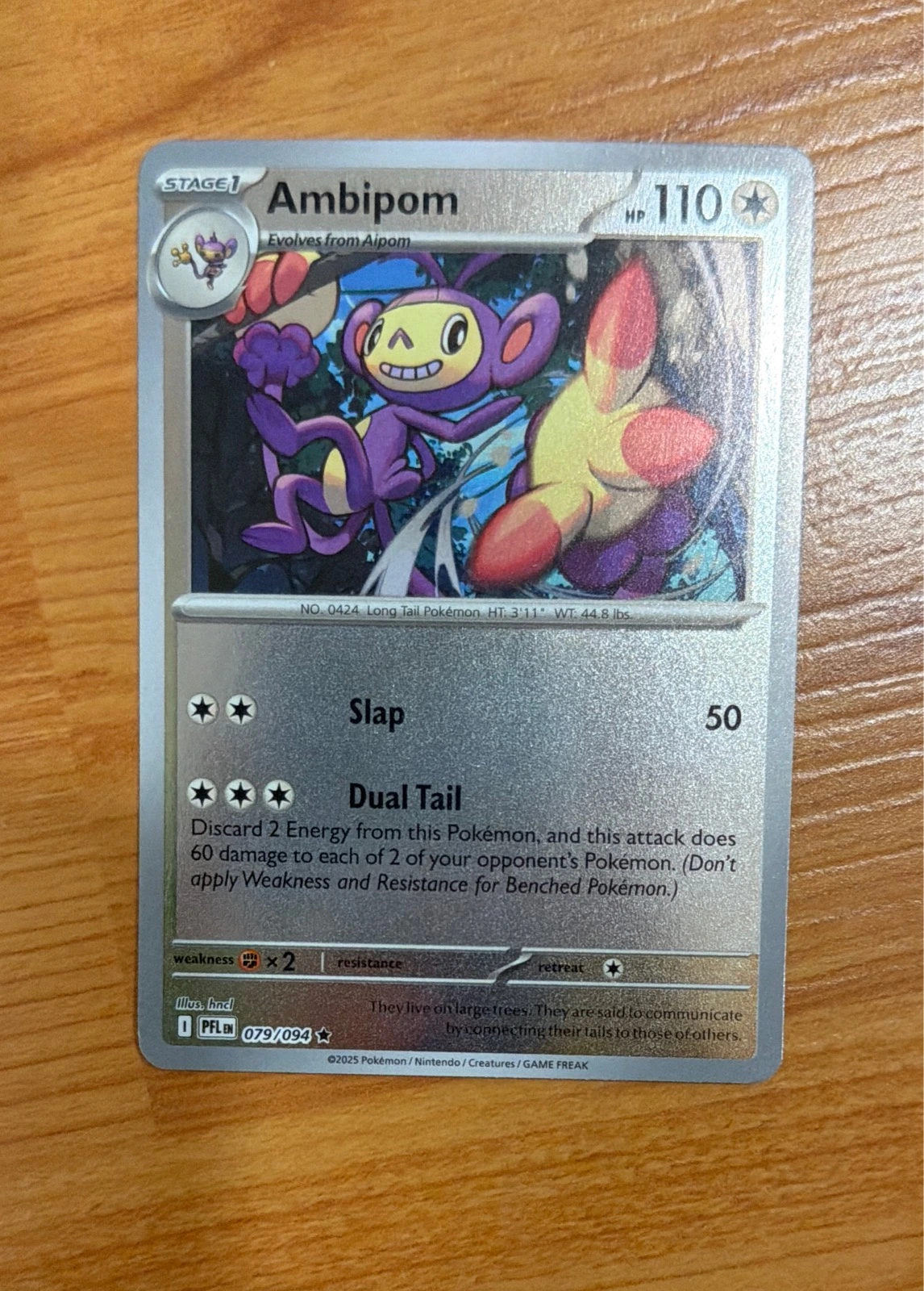 Ambipom - Prismatic Evolutions #079/094