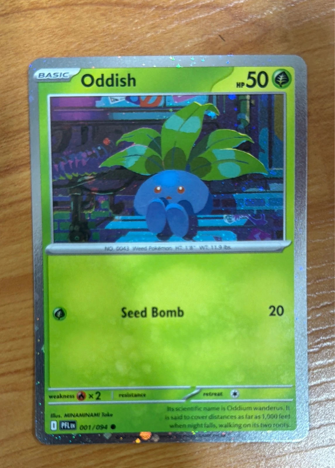 Oddish - Pokémon 151 #001/094