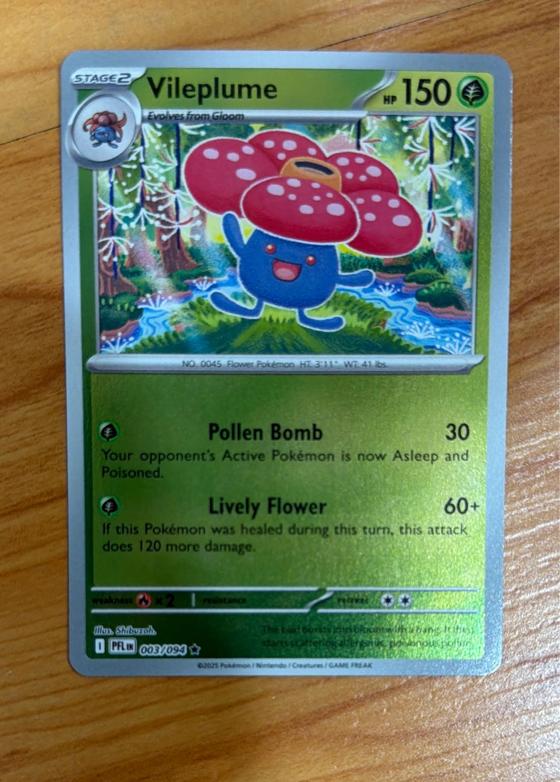Vileplume - Prismatic Evolutions #003/094