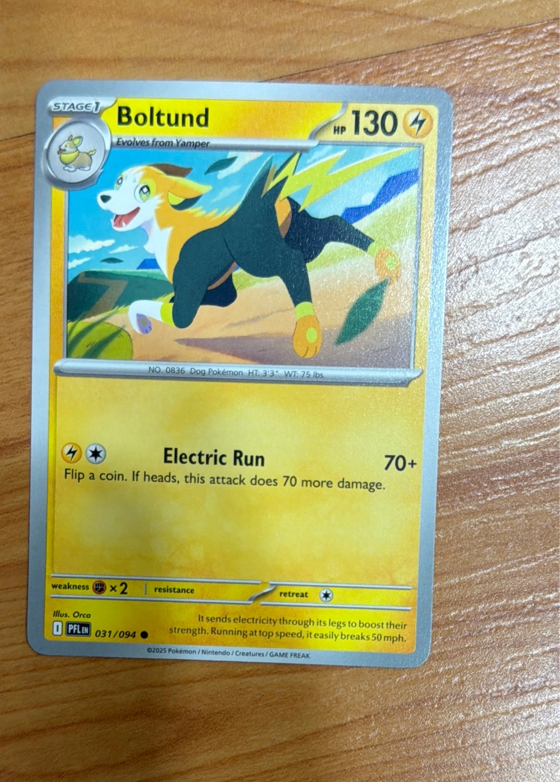 Boltund - Prismatic Evolutions #031/094
