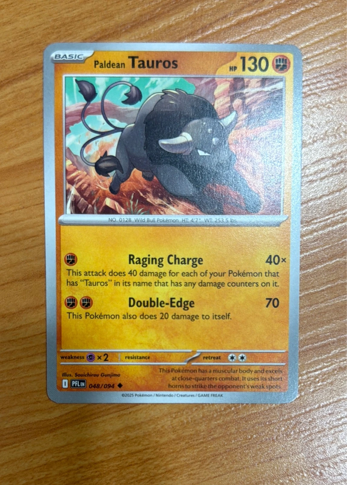 Paldean Tauros - Prismatic Evolutions #048/094