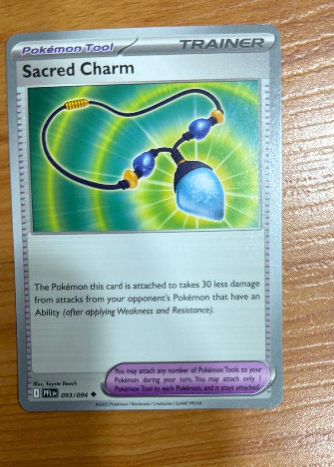 Sacred Charm - Prismatic Evolutions #093/094