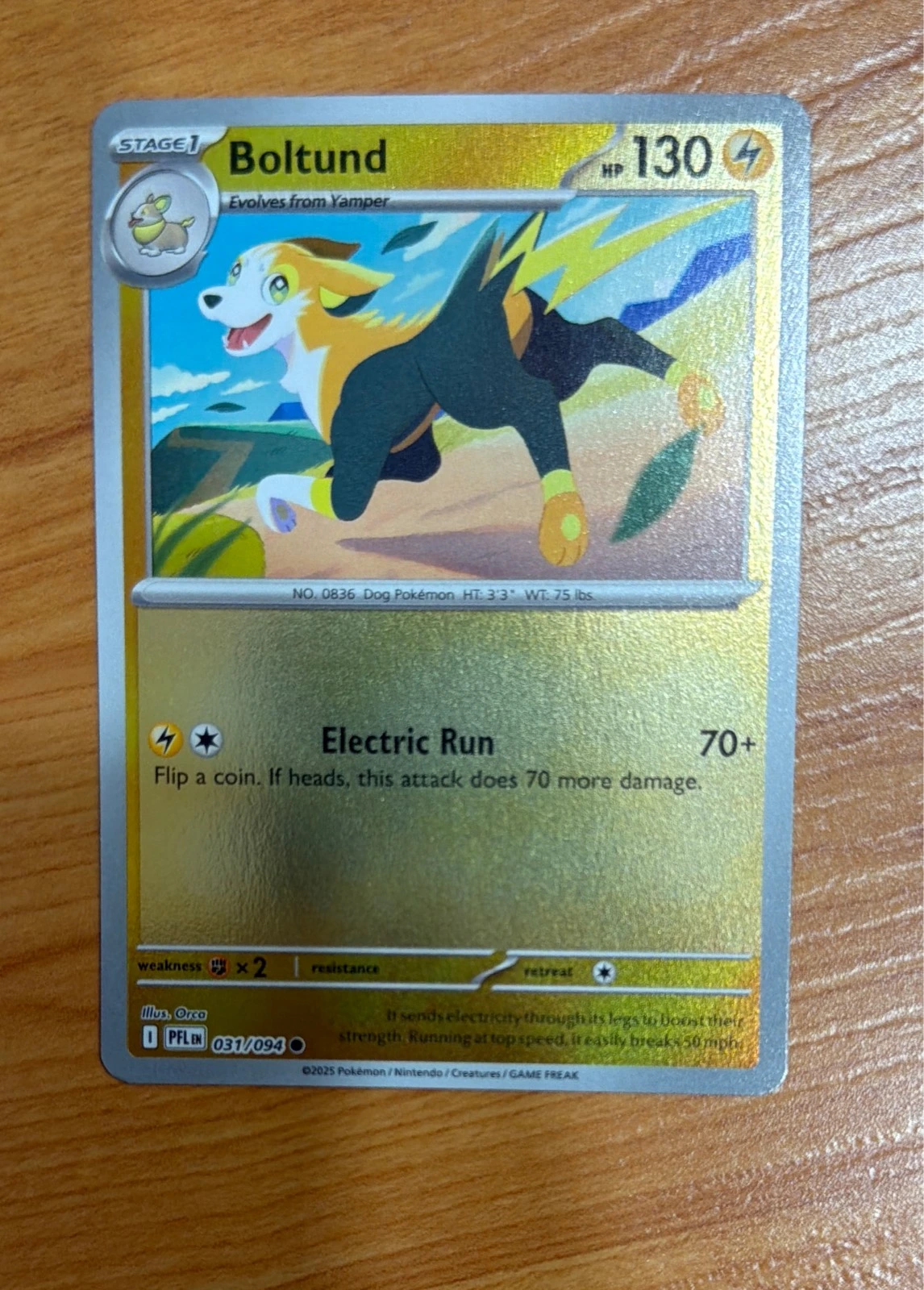 Boltund - Prismatic Evolutions #031/094