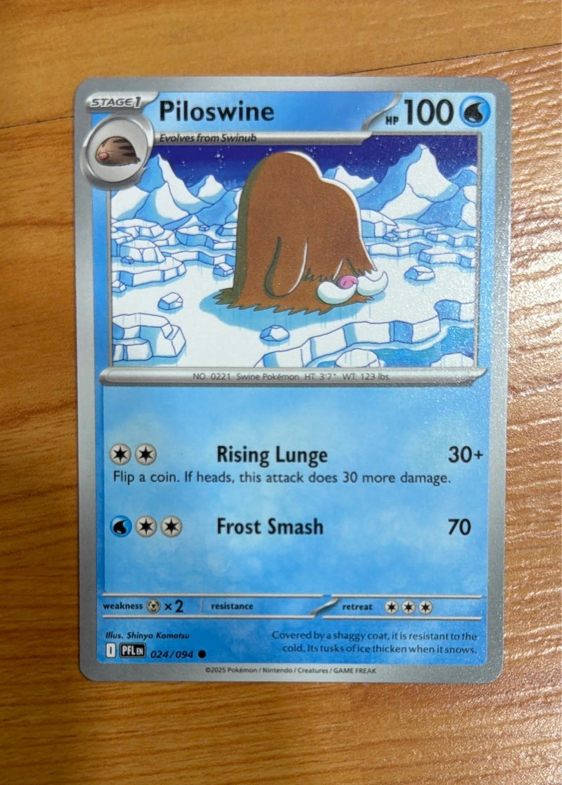 Piloswine - Pokémon #024/094