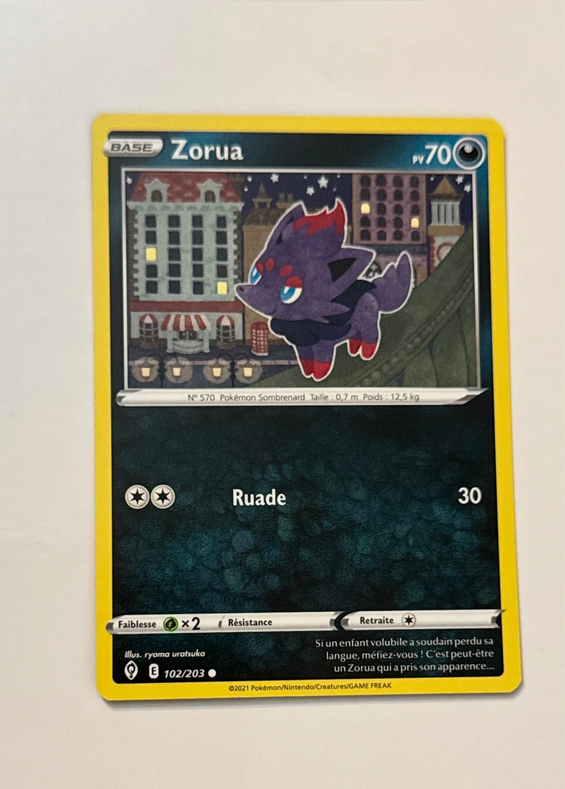Zorua - Evolving Skies #102/203