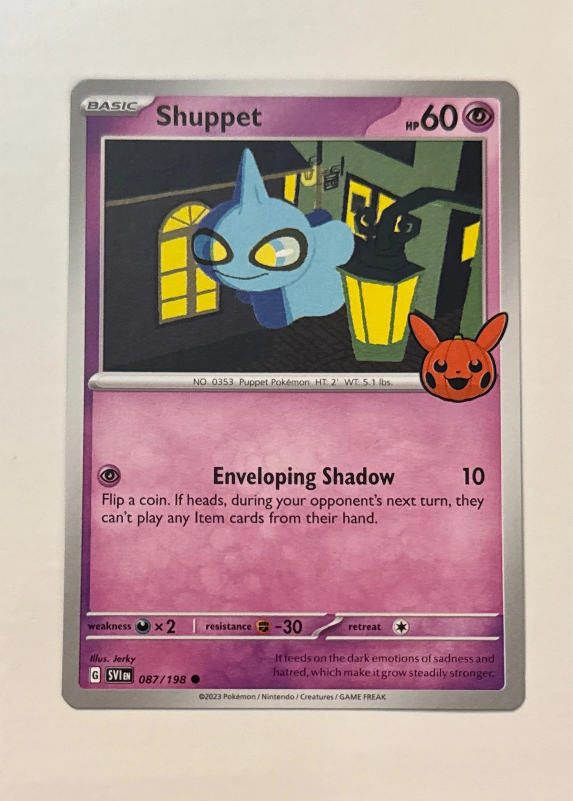 Shuppet - Scarlet & Violet #087/198