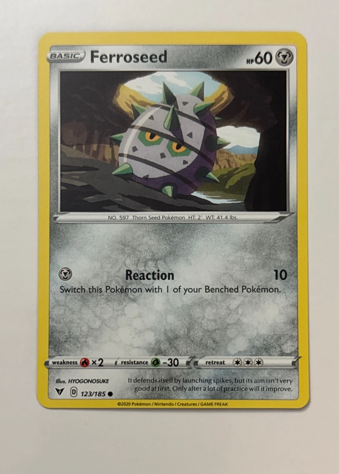 Ferroseed - Vivid Voltage #123/185
