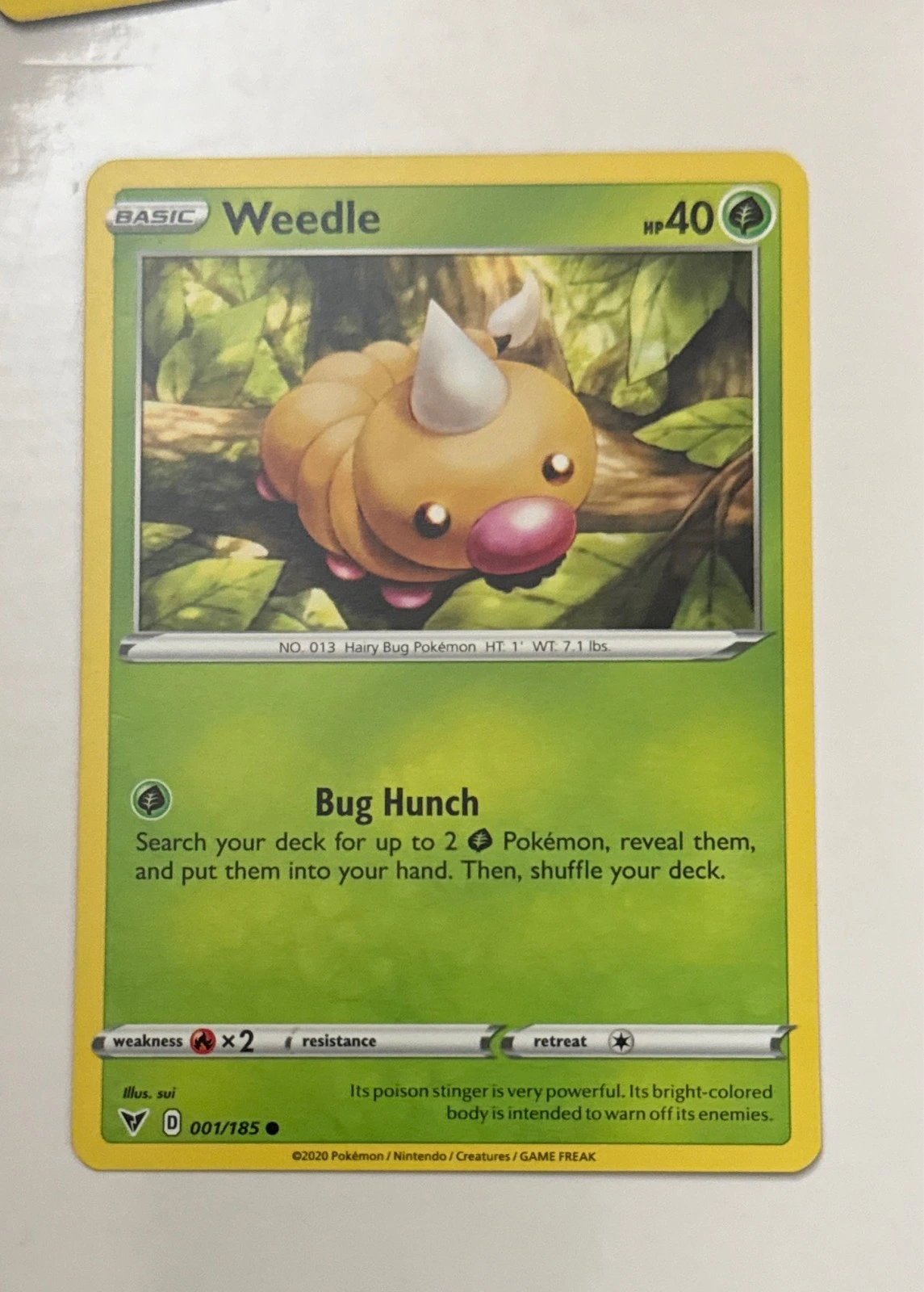 Weedle - Vivid Voltage #001/185