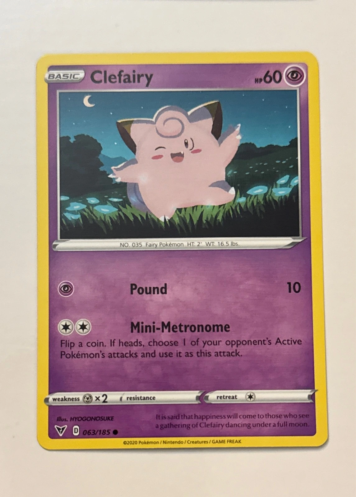 Clefairy - Vivid Voltage #063/185