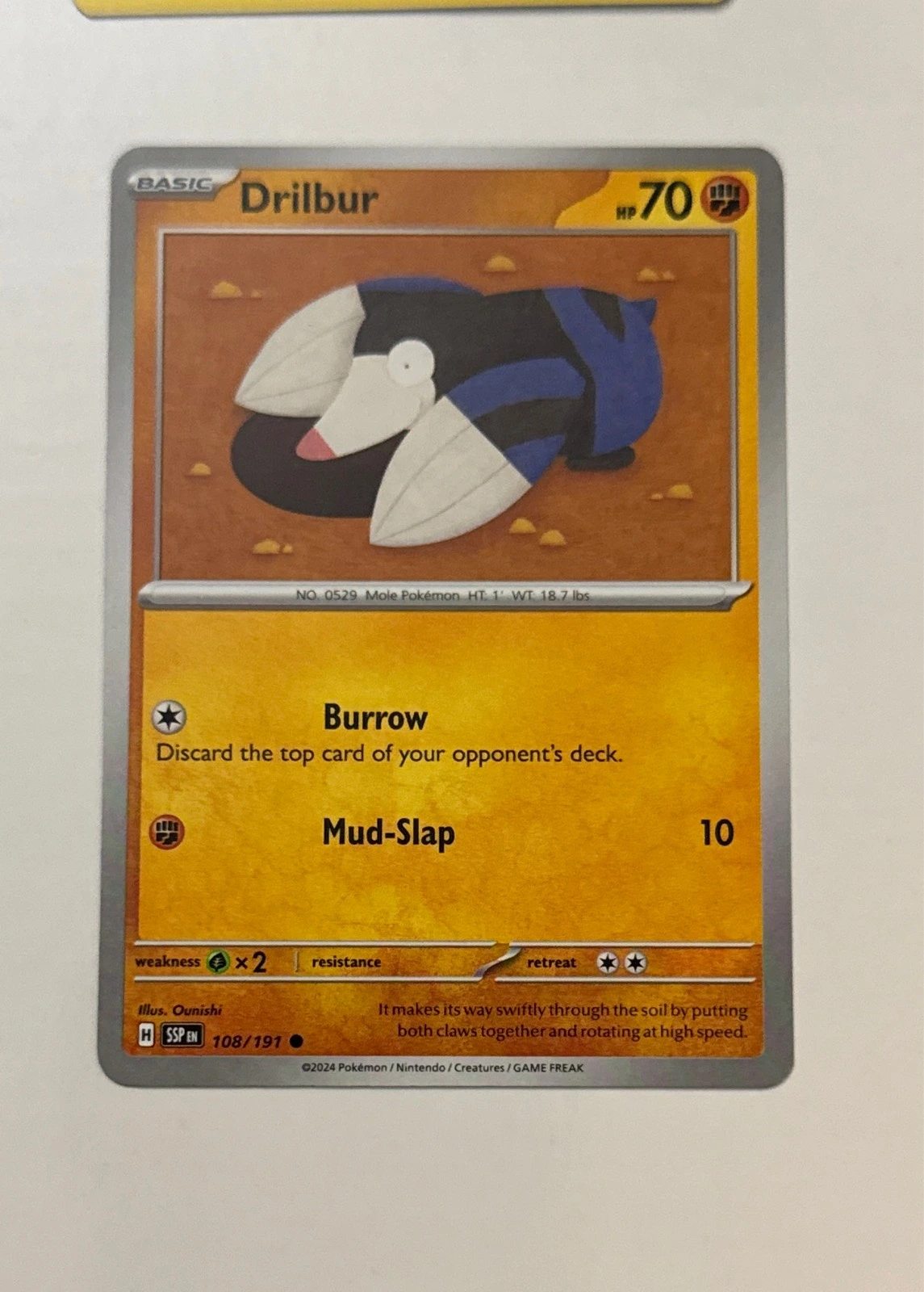 Drilbur - Stellar Crown #108/191