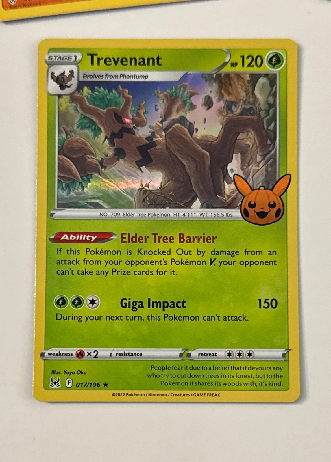 Trevenant - Pokémon TCG: Trick or Trade BOOster Bundle #017/196