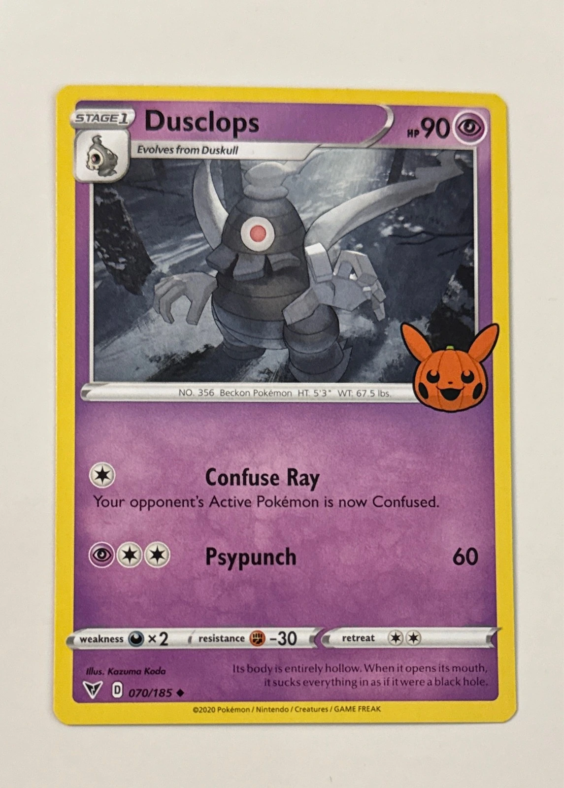 Dusclops - Vivid Voltage #070/185