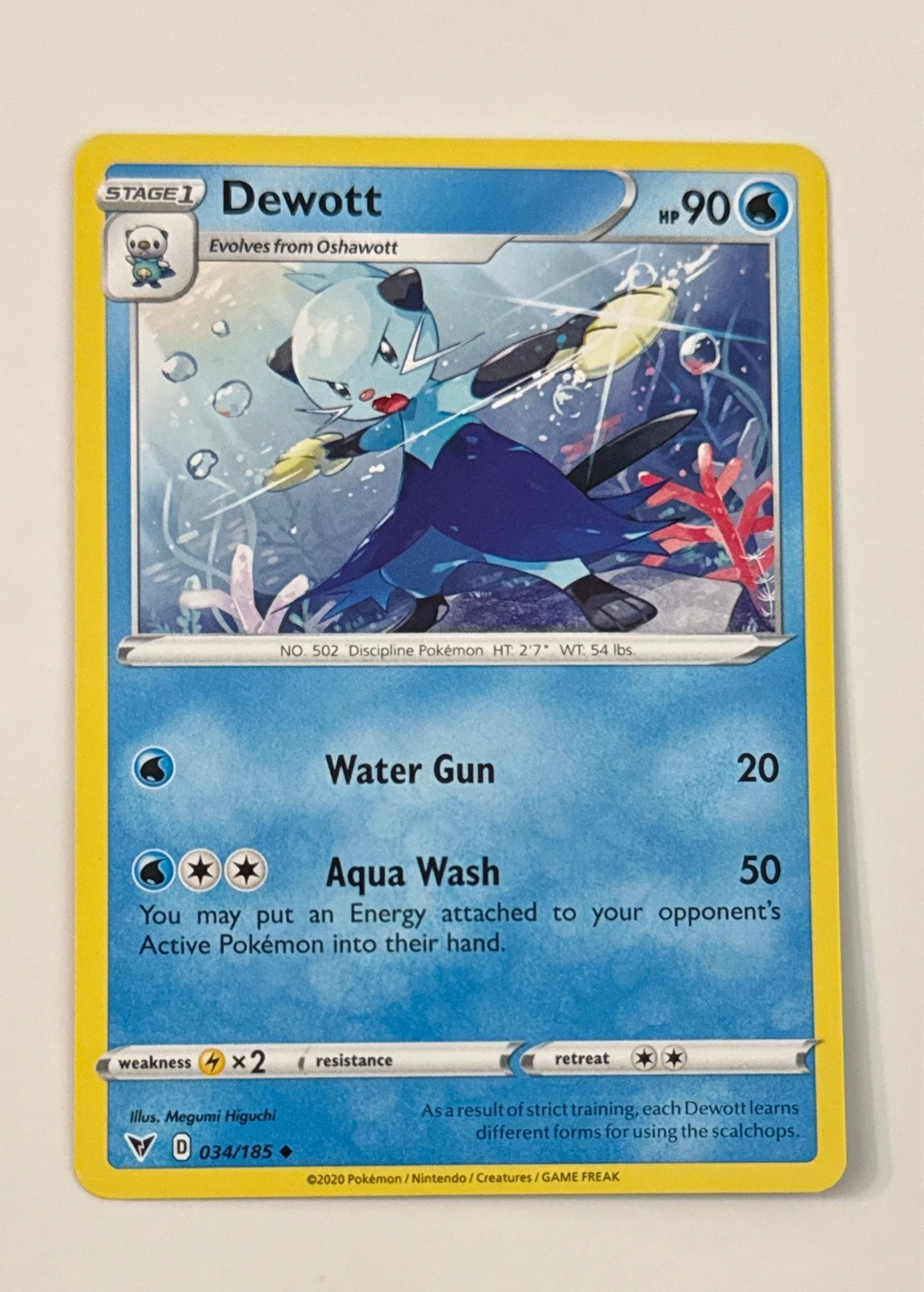 Dewott - Vivid Voltage #034/185