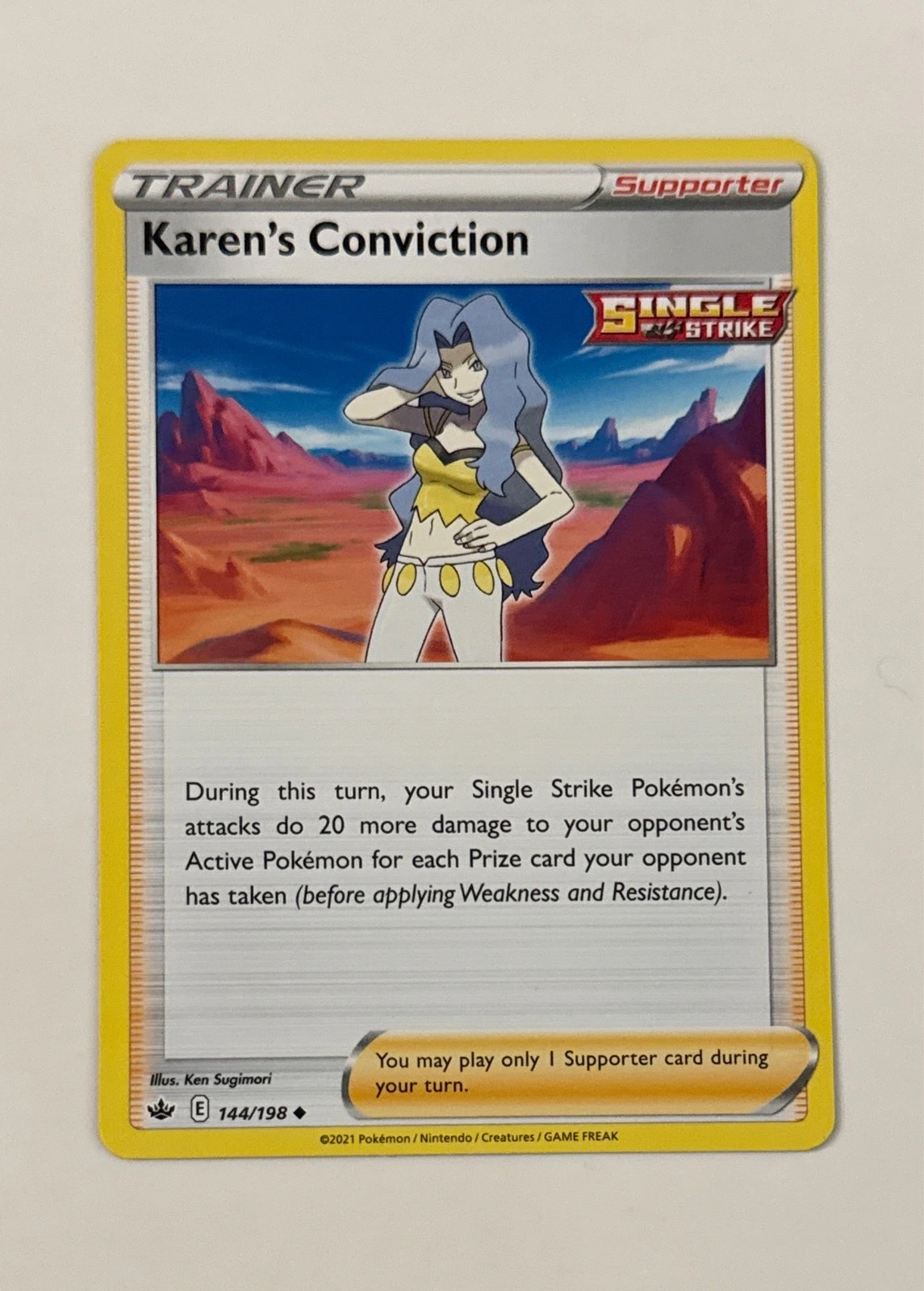 Karen's Conviction - Evolving Skies #144/198