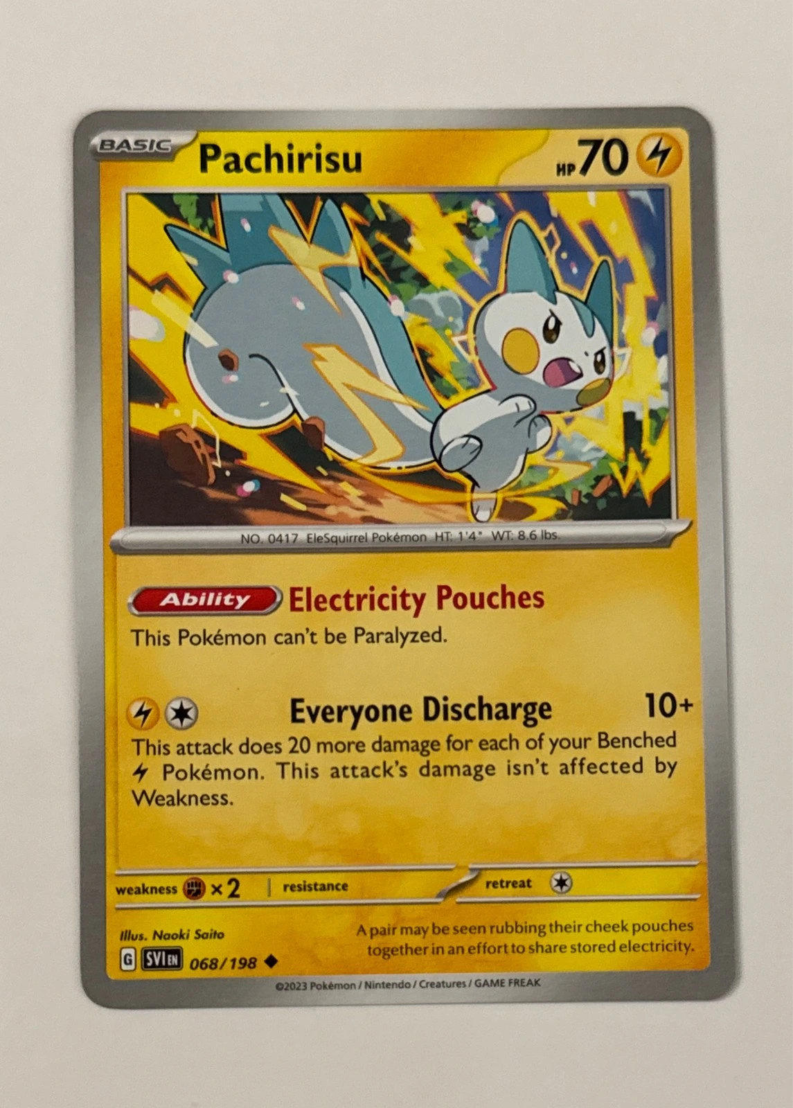 Pachirisu - Scarlet & Violet #068/198