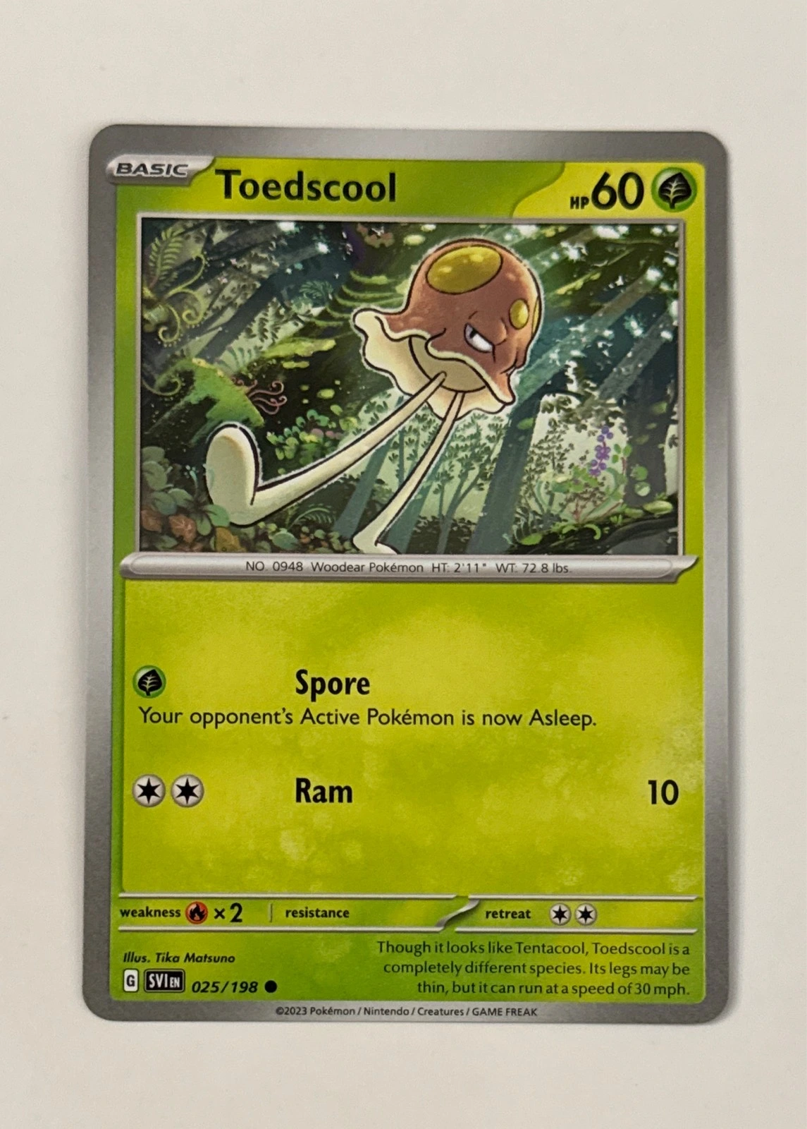 Toedscool - Scarlet & Violet #025/198