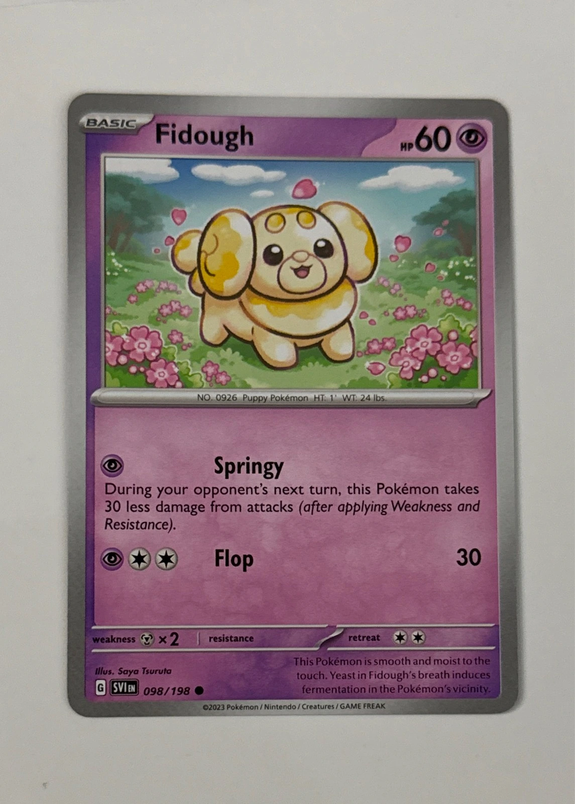 Fidough - Scarlet & Violet #098/198