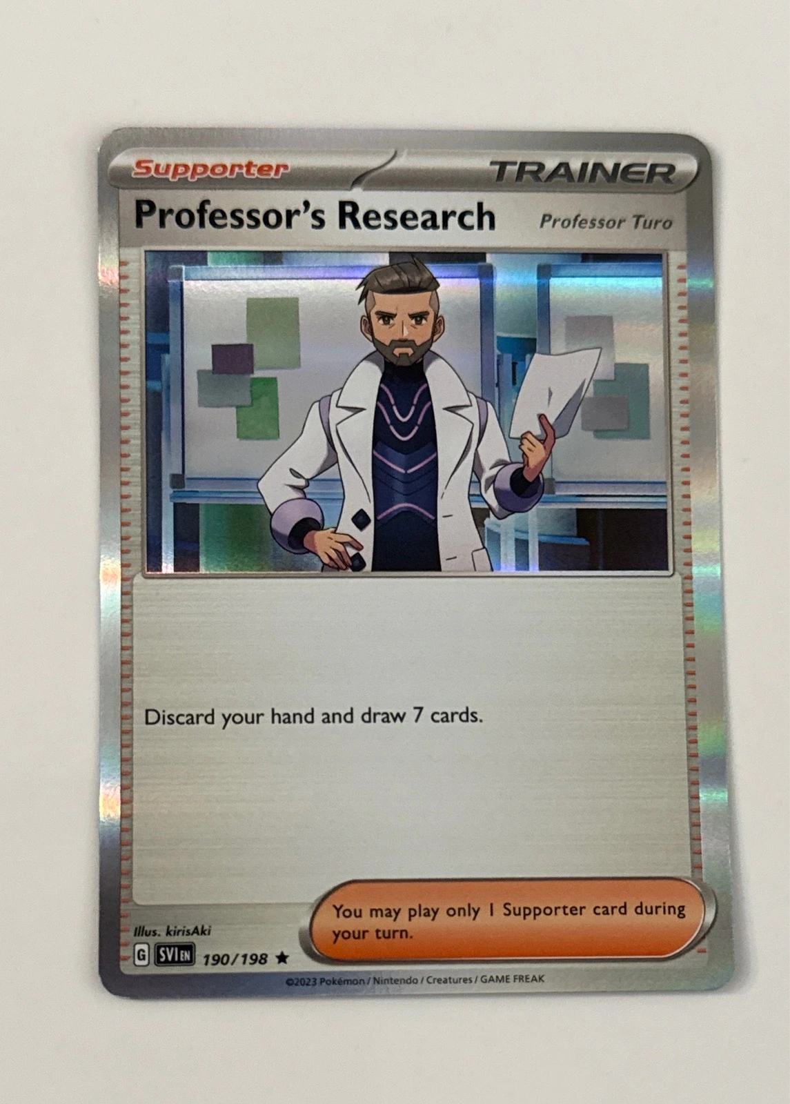 Professor's Research - Scarlet & Violet #190/198