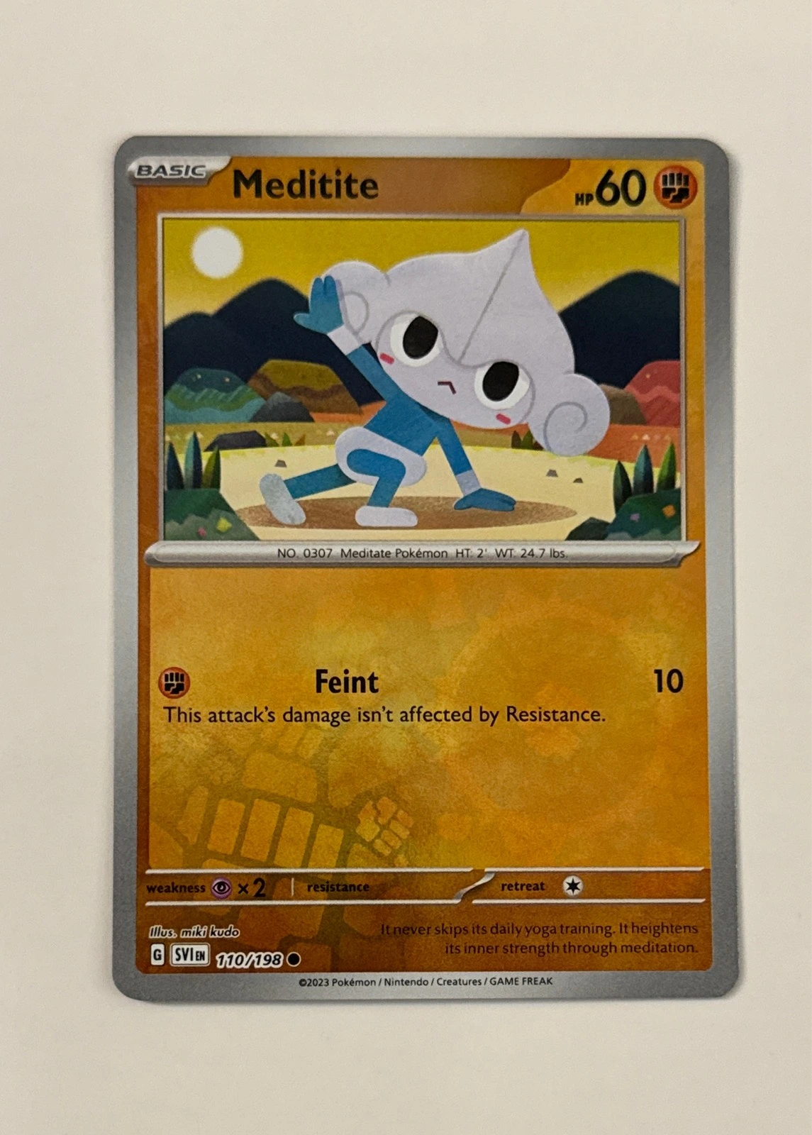 Meditite - Scarlet & Violet #110/198