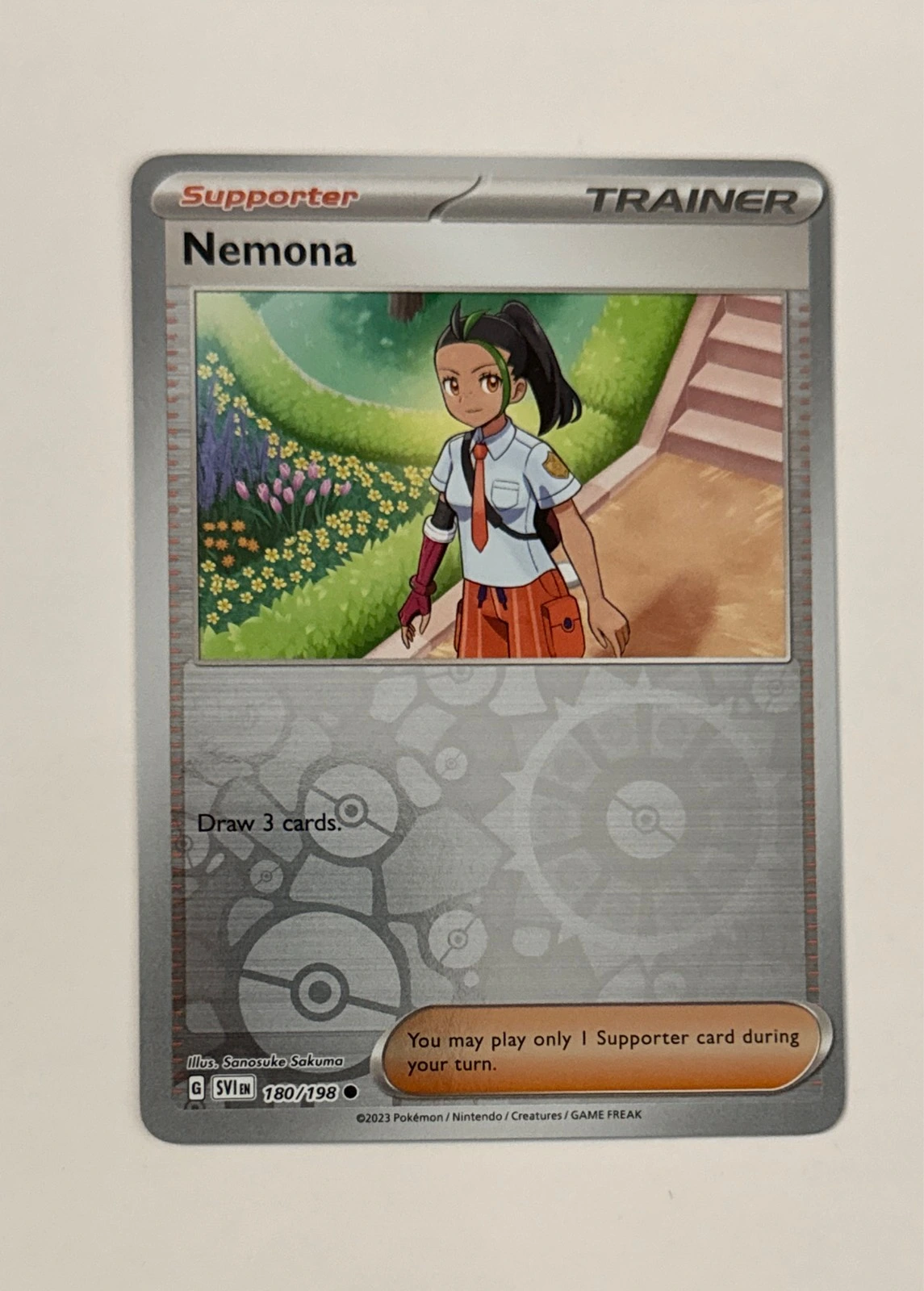 Nemona - Scarlet & Violet #180/198