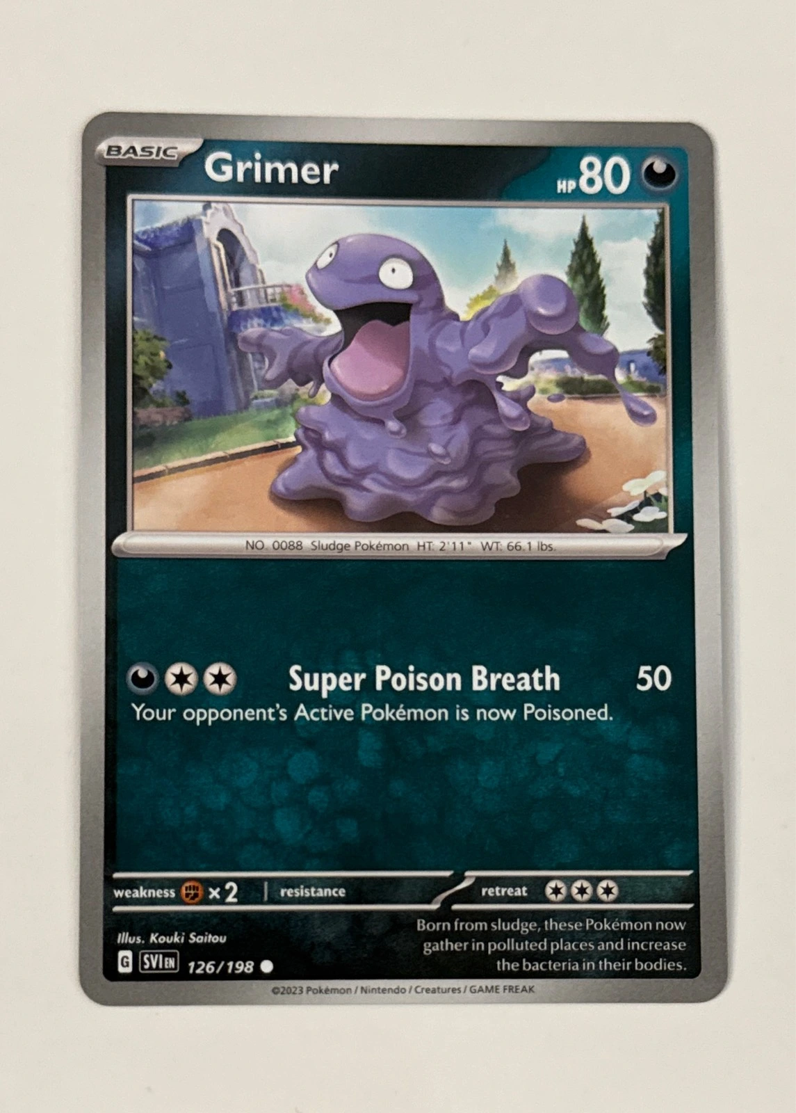Grimer - Scarlet & Violet #126/198