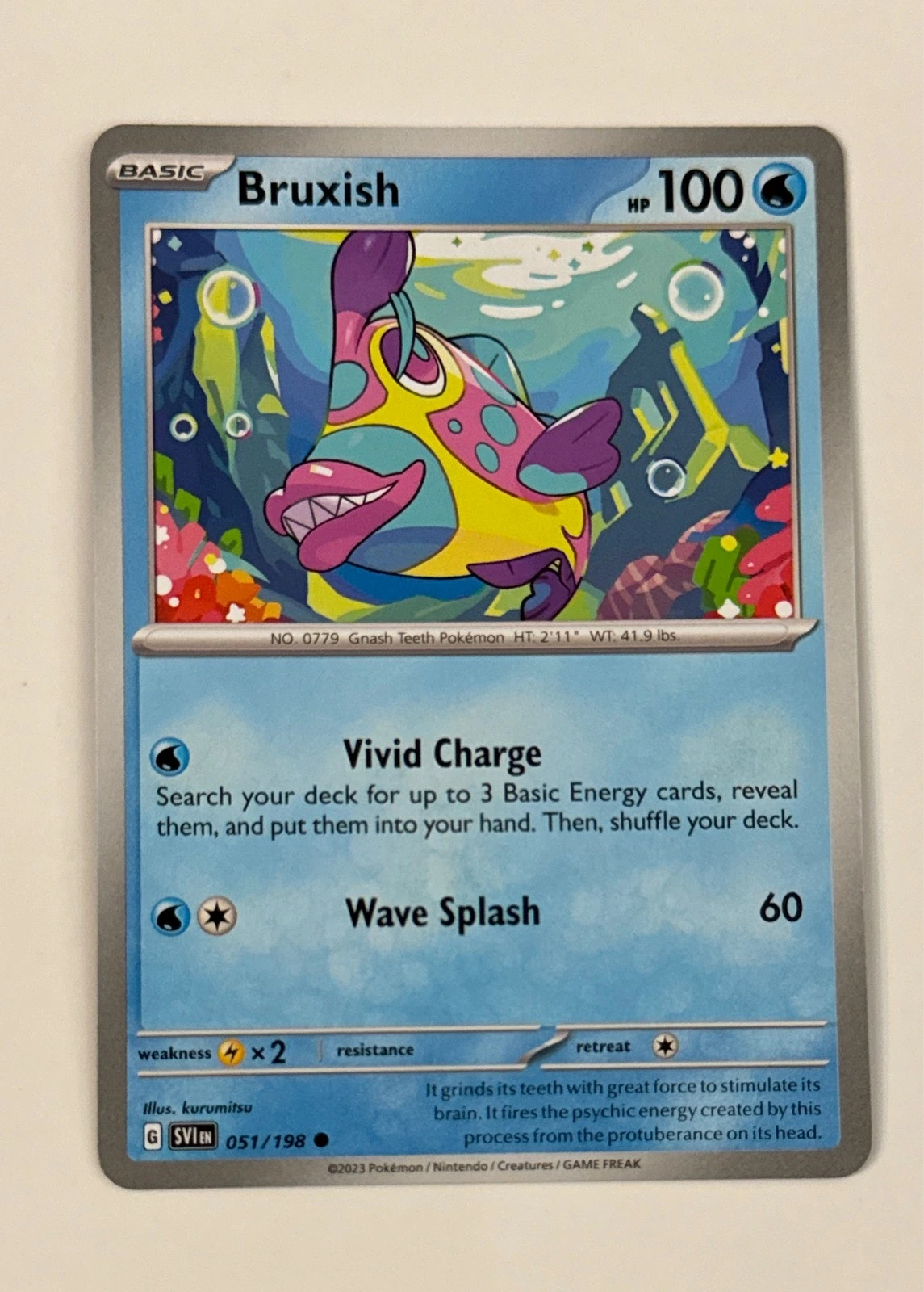 Bruxish - Scarlet & Violet #051/198