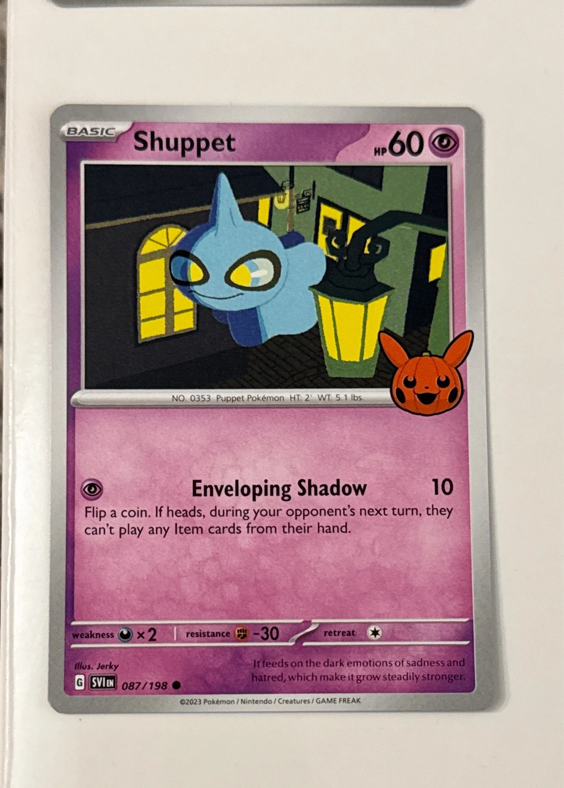 Shuppet - Scarlet & Violet #087/198