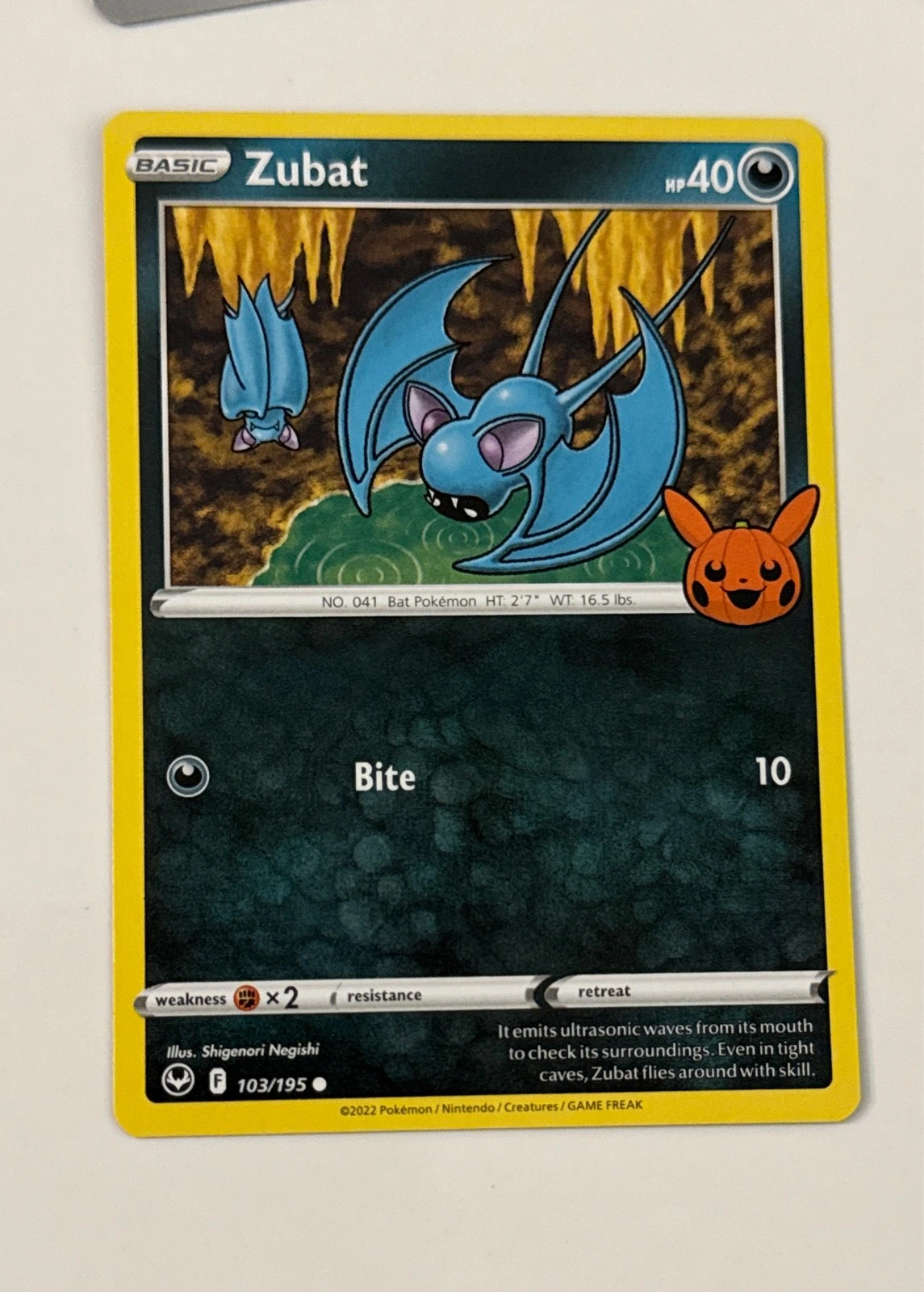 Zubat - Pokémon Trick or Trade BOOster Bundle #103/195