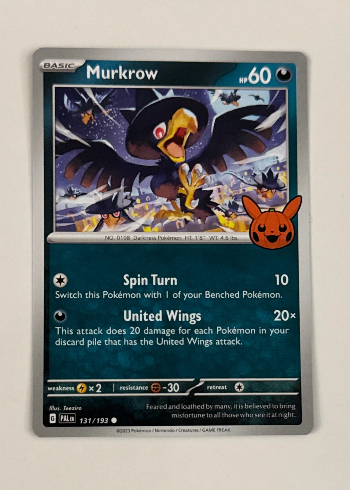 Murkrow - Scarlet & Violet #131/193