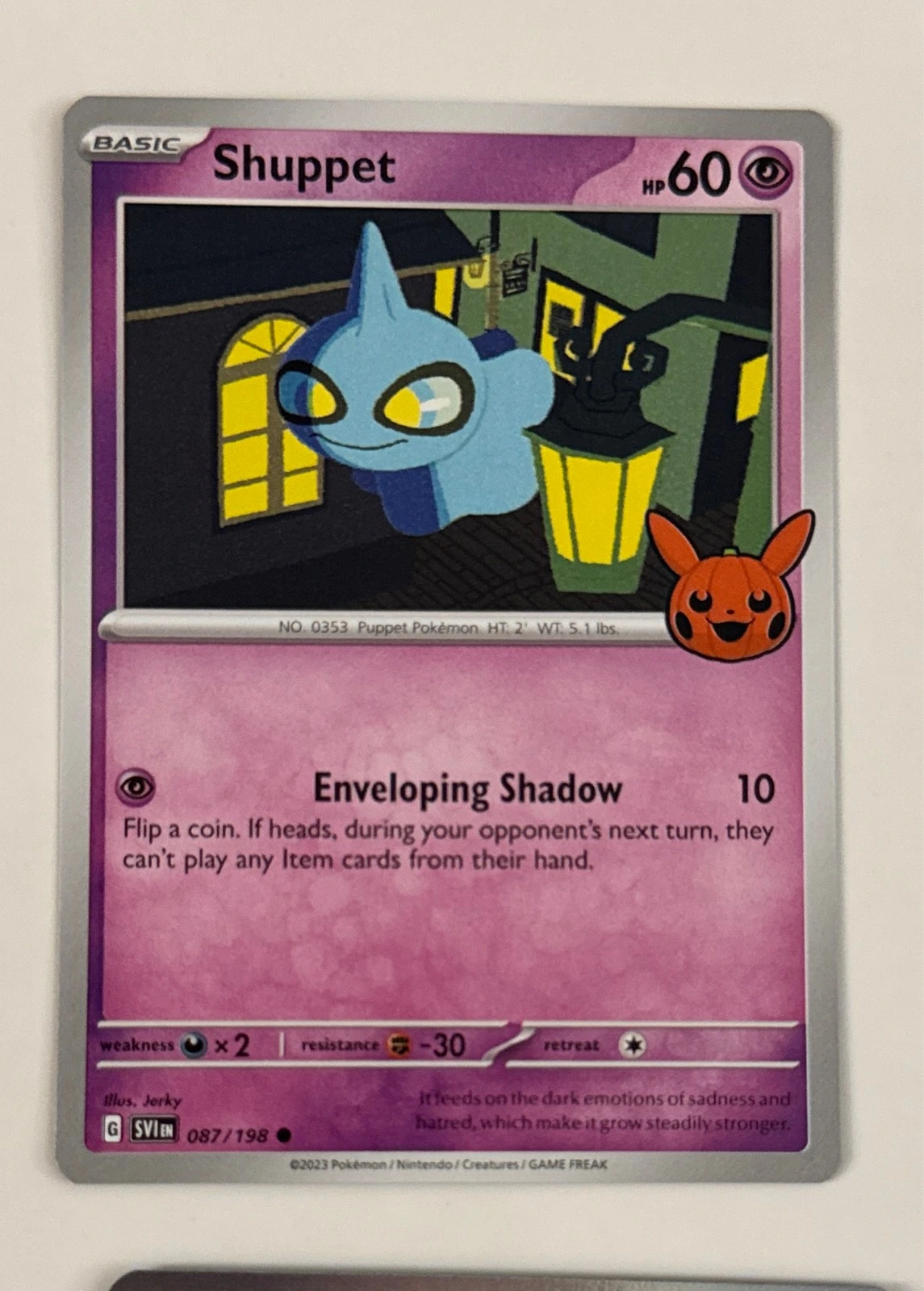 Shuppet - Pokémon Trick or Trade 2023 #087/198