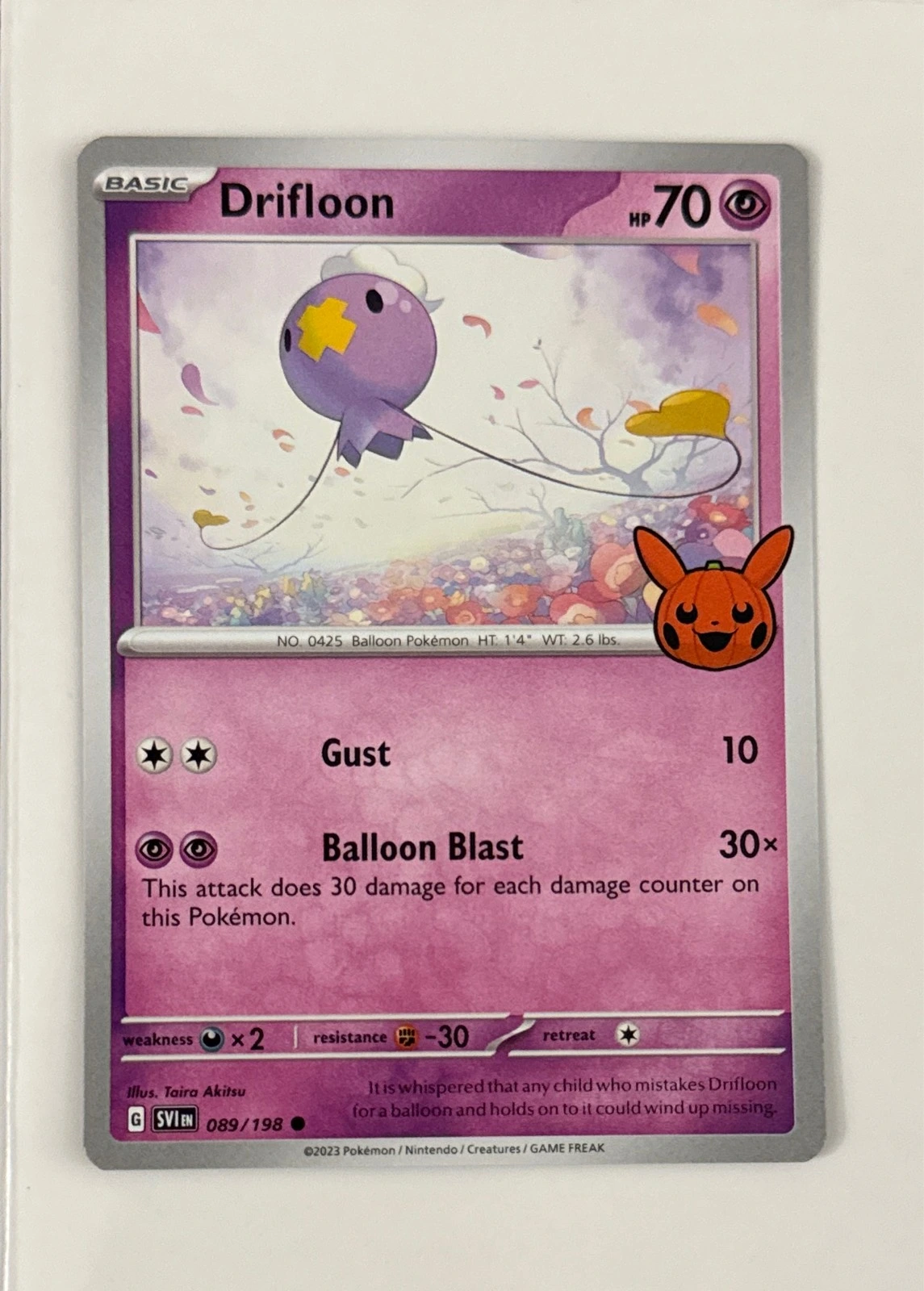 Drifloon - Scarlet & Violet #089/198