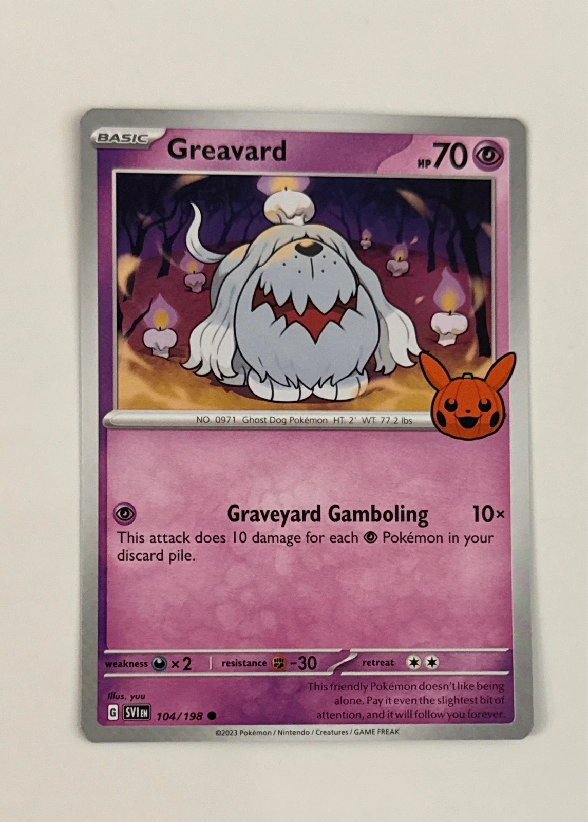 Greavard - Scarlet & Violet #104/198