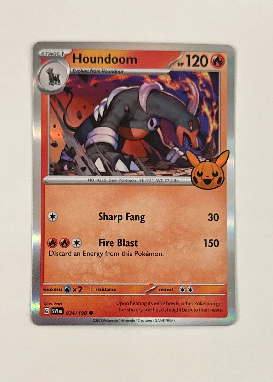 Houndoom - Scarlet & Violet #034/198