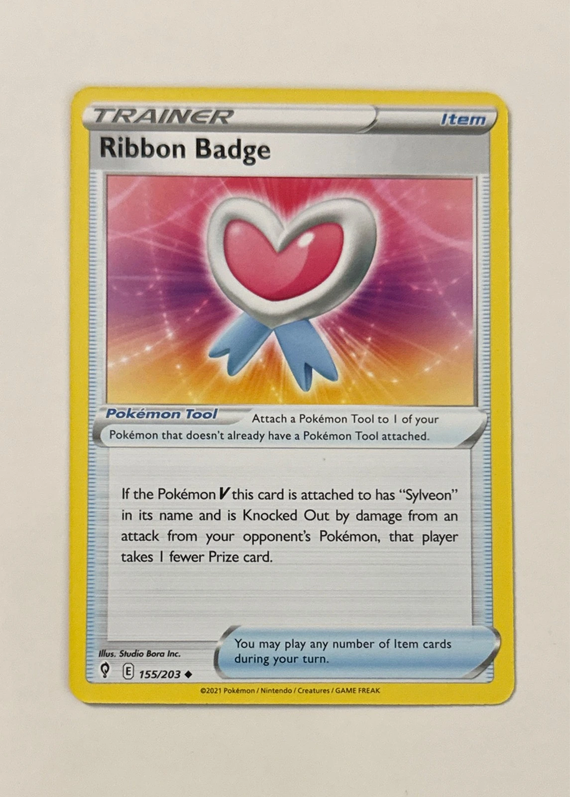 Ribbon Badge - Evolving Skies #155/203