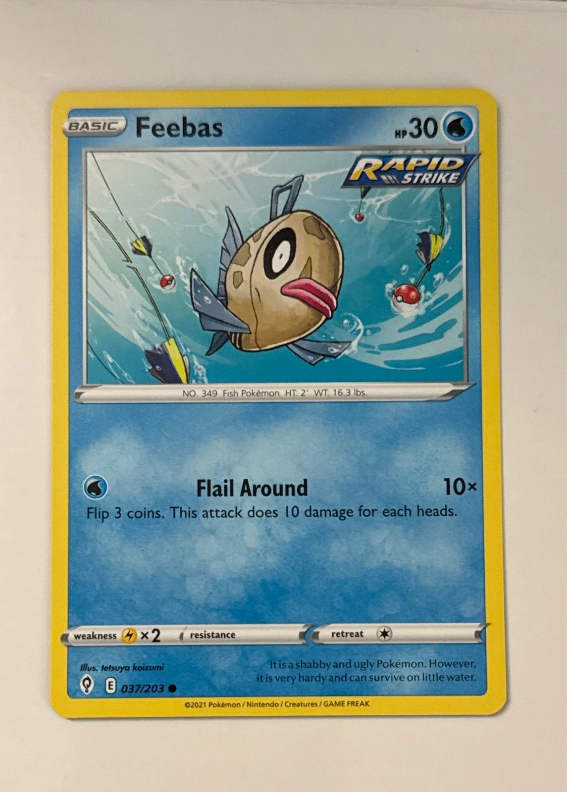 Feebas - Evolving Skies #037/203