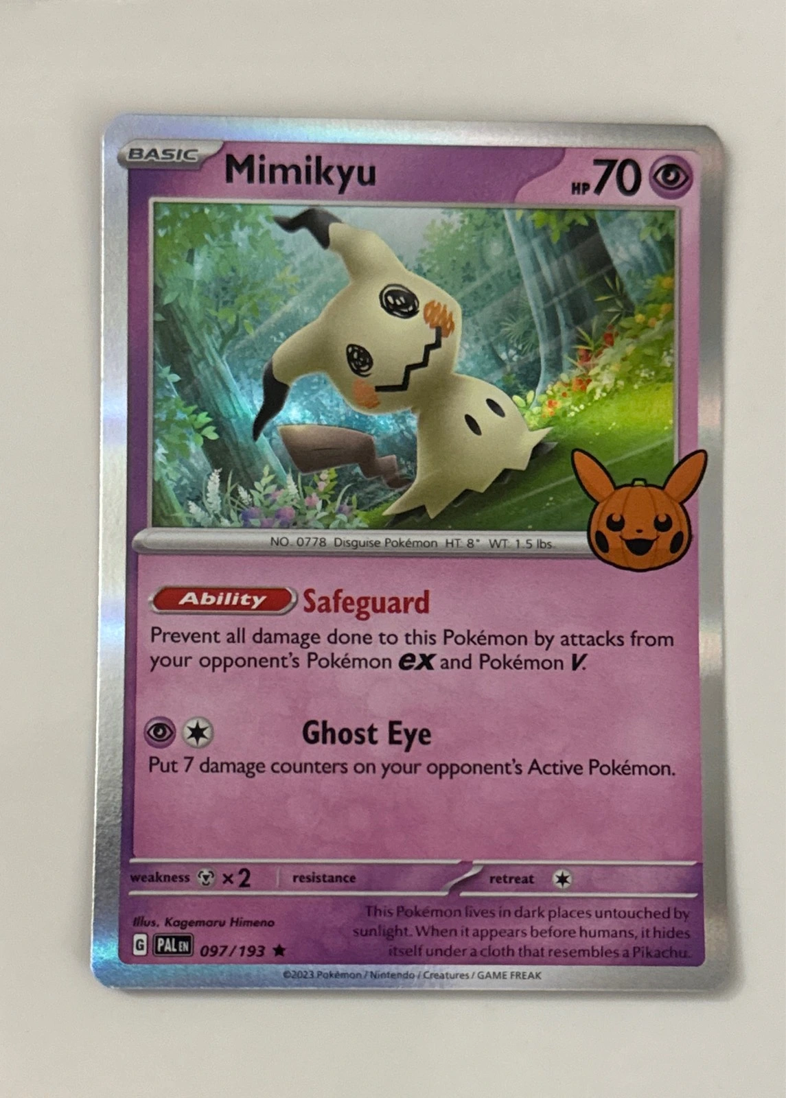 Mimikyu - Scarlet & Violet #097/193