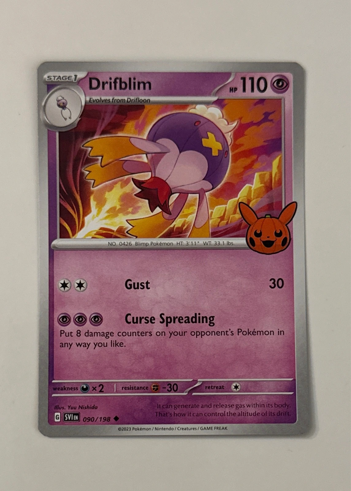 Drifblim - Scarlet & Violet #090/198