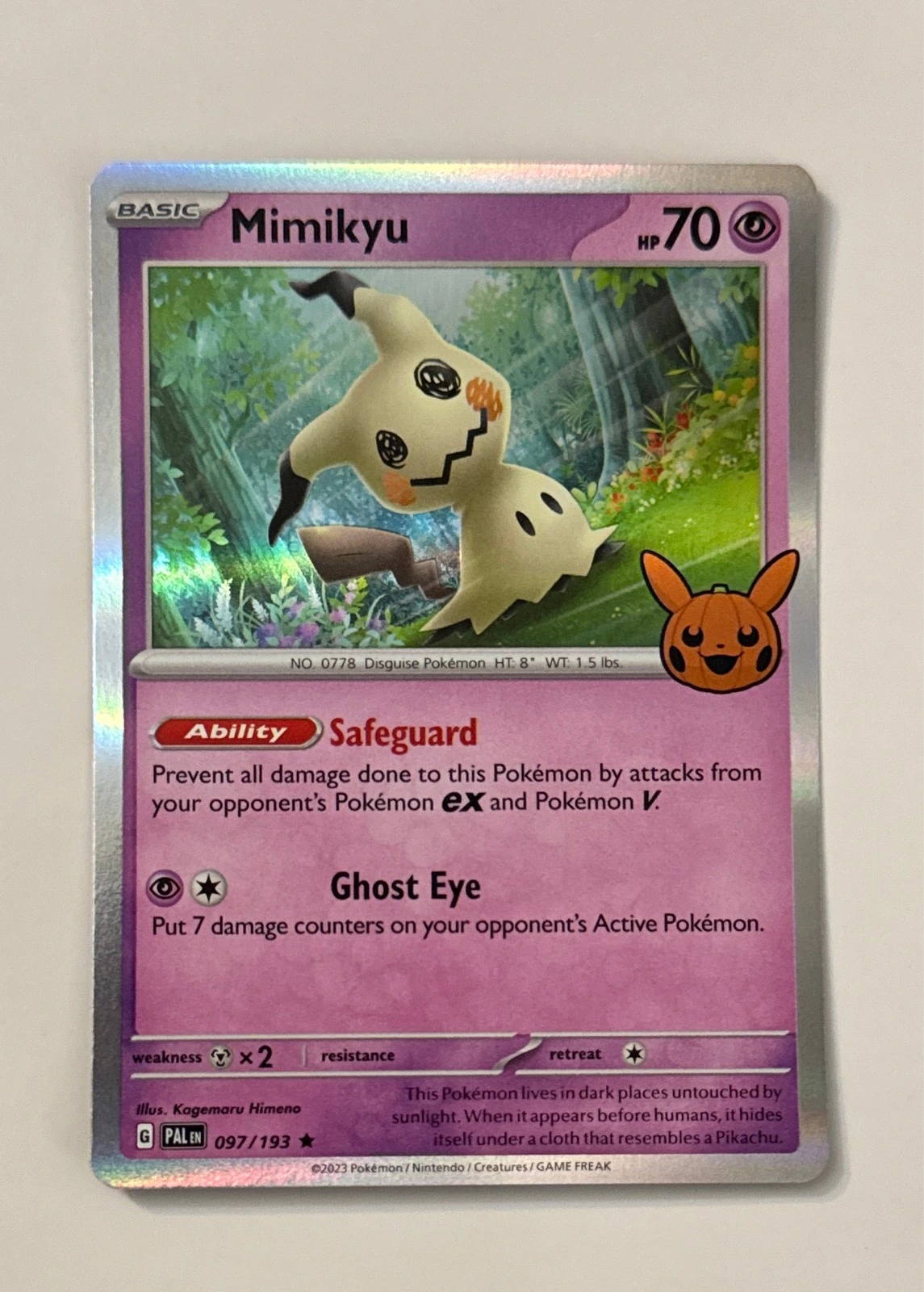 Mimikyu - Paldea Evolved #097/193