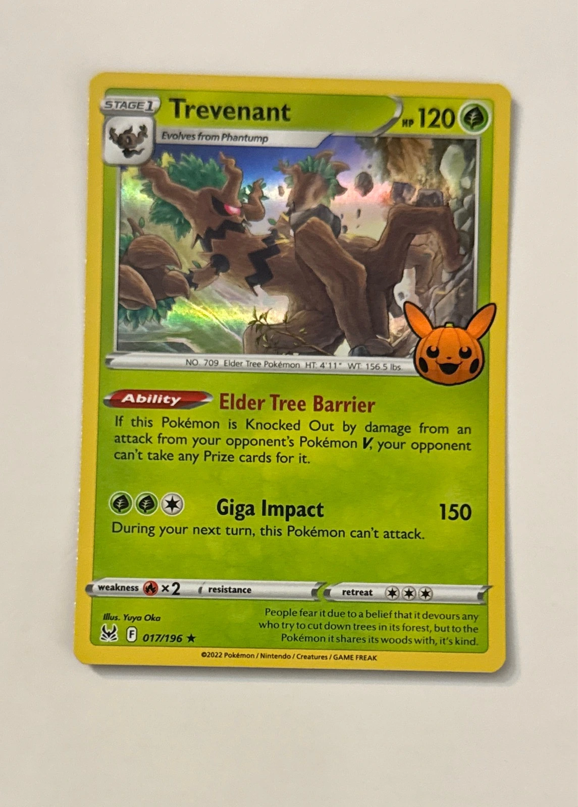 Trevenant - Pokémon Trading Card Game: Trick or Trade BOOster Bundle #017/196
