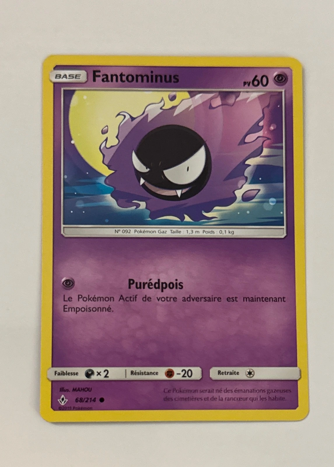 Fantominus - Sun & Moon—Unbroken Bonds #68/214
