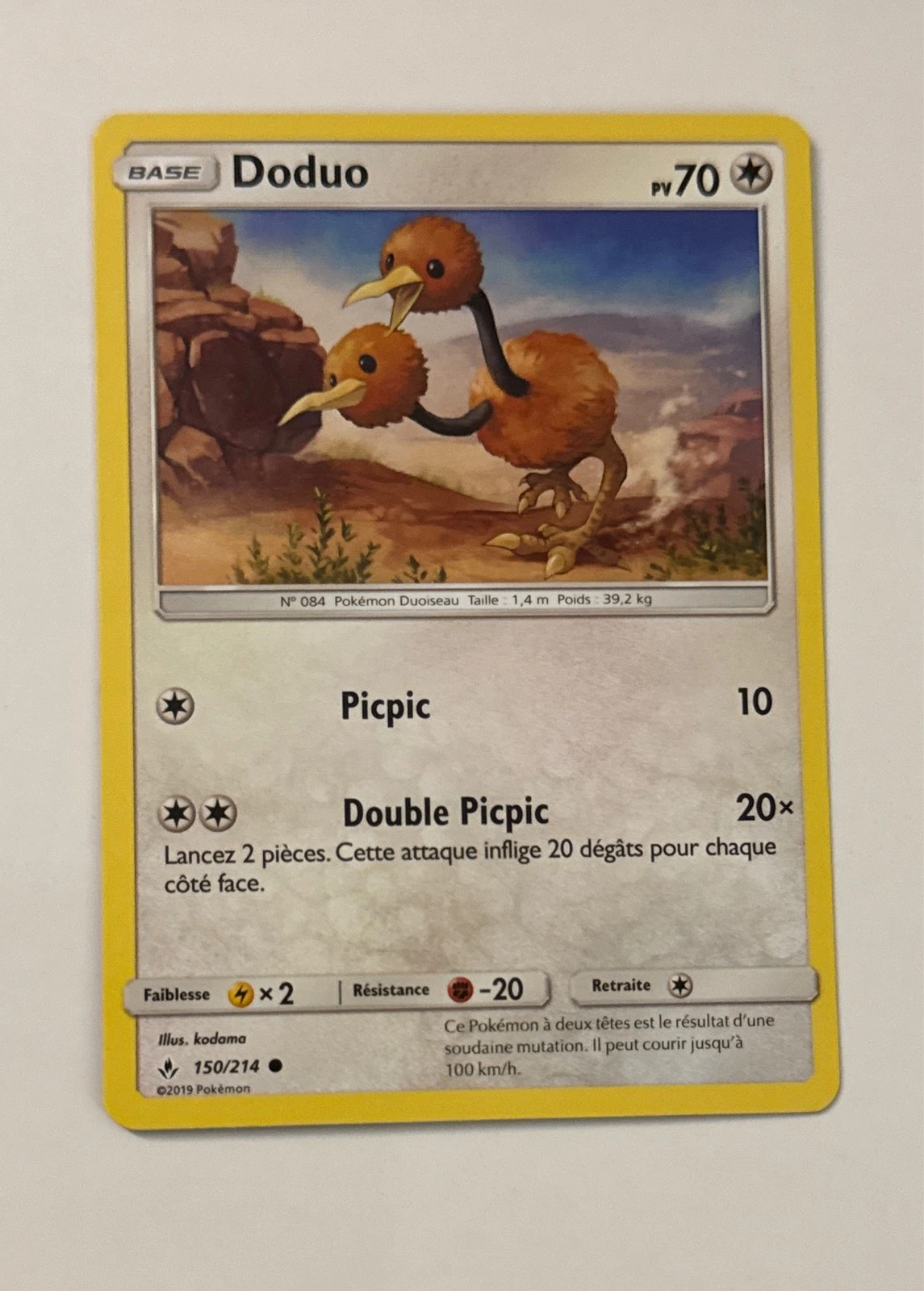 Doduo - Cosmic Eclipse #150/214