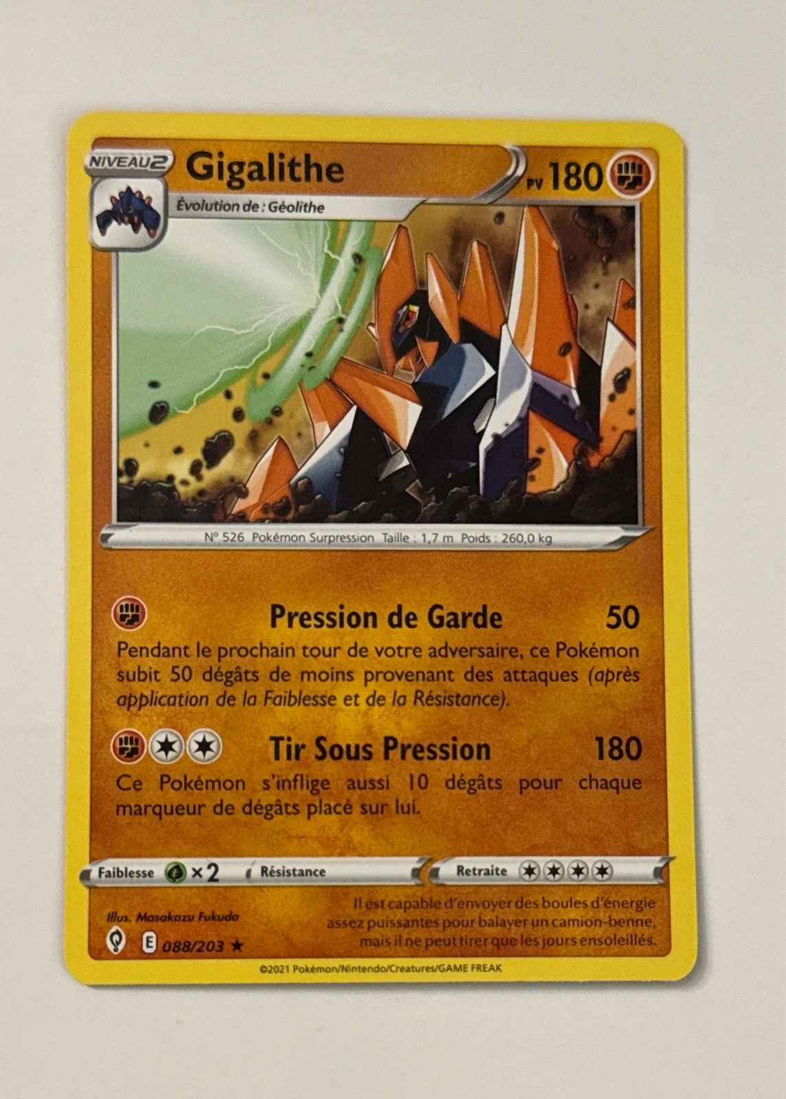 Gigalithe - Évolution Céleste #088/203