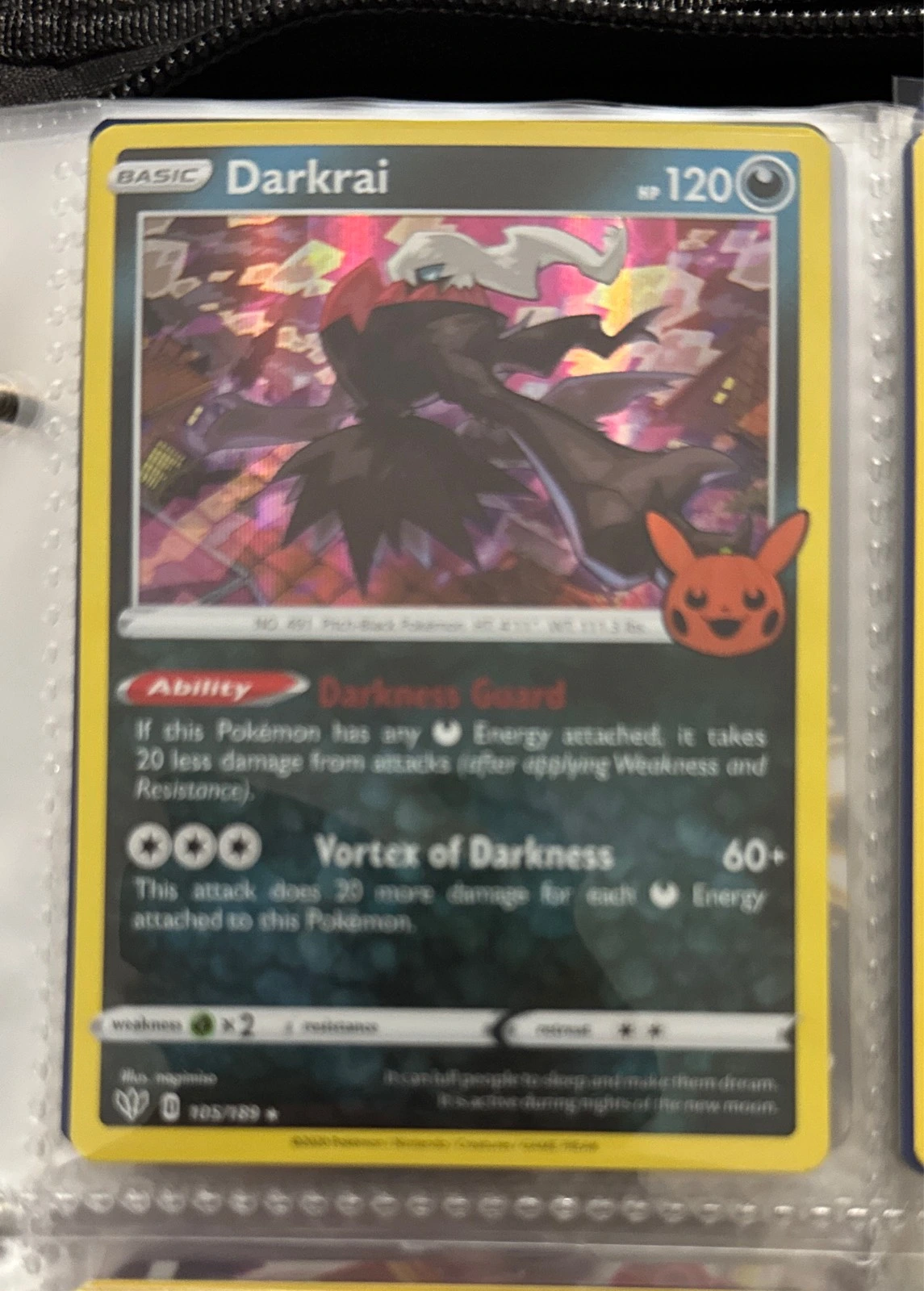Darkrai - Trick or Trade BOOster Bundle #105/189
