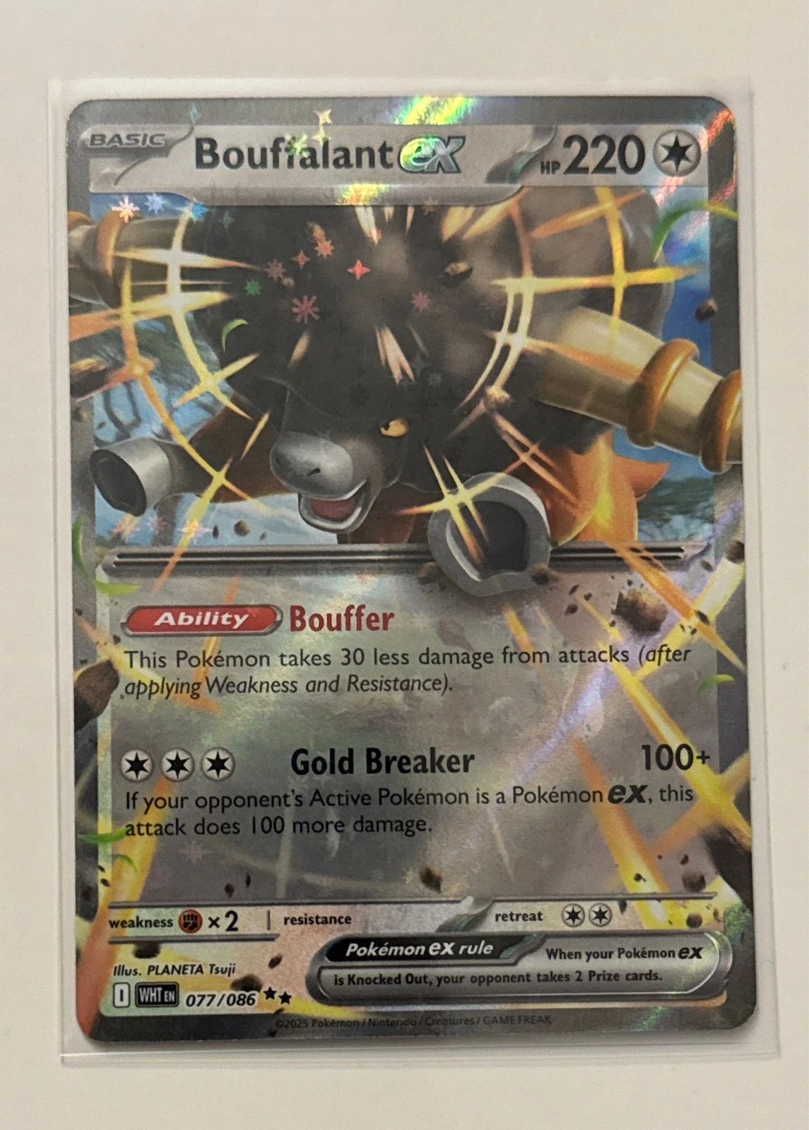 Bouffalant ex - Surging Sparks #077/086